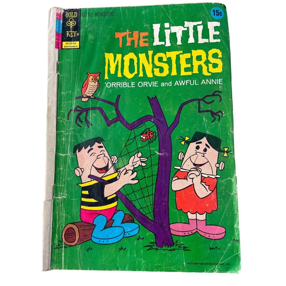 Gold Key The Little Monsters Orrible Orvie and Awful Annie Comic #18 Sept 1972
